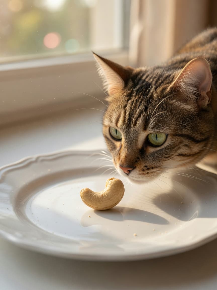 Can Cats Eat Cashews? Safety & Risks