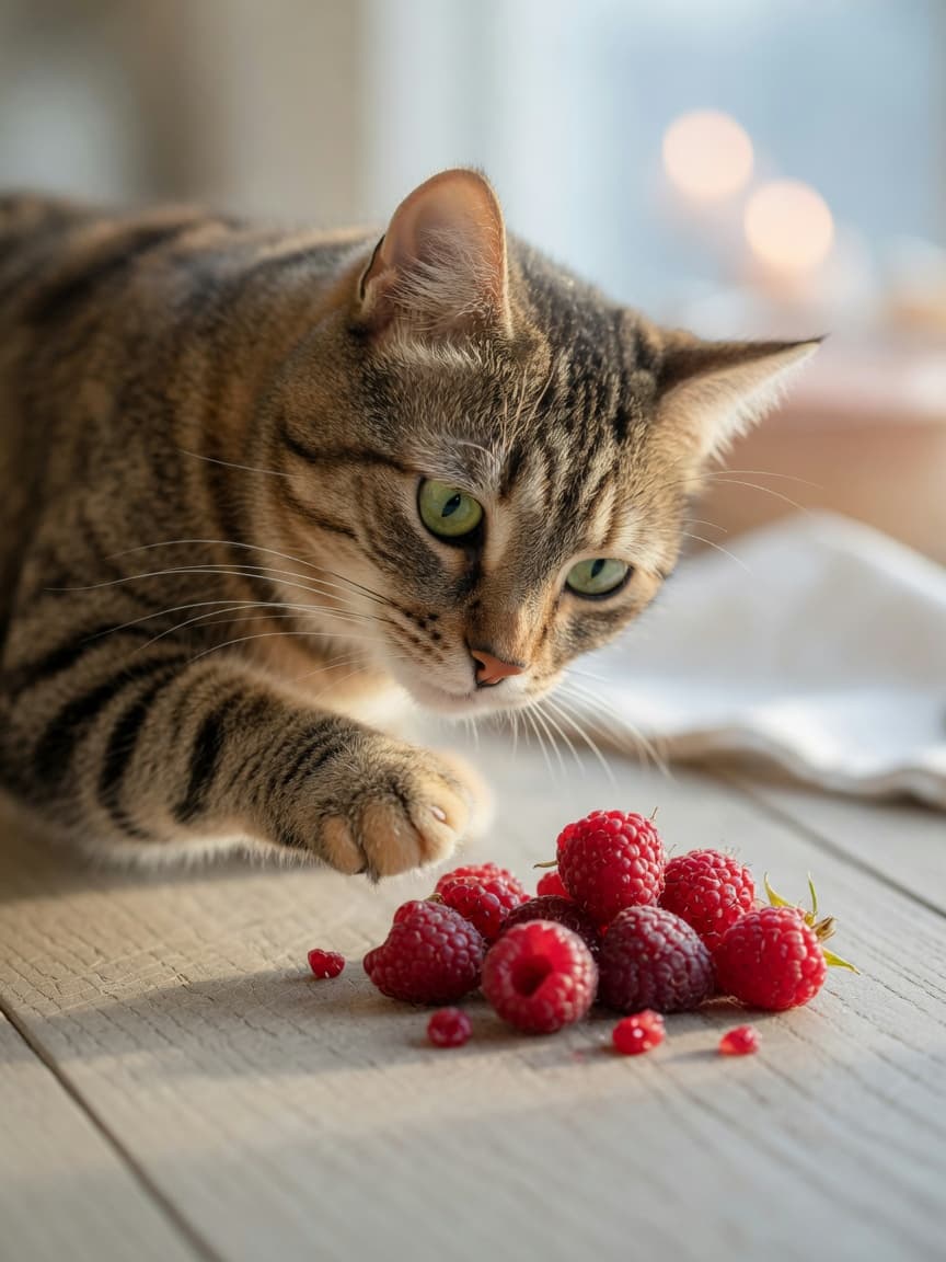 Can Cats Eat Raspberries? Benefits & Serving Tips
