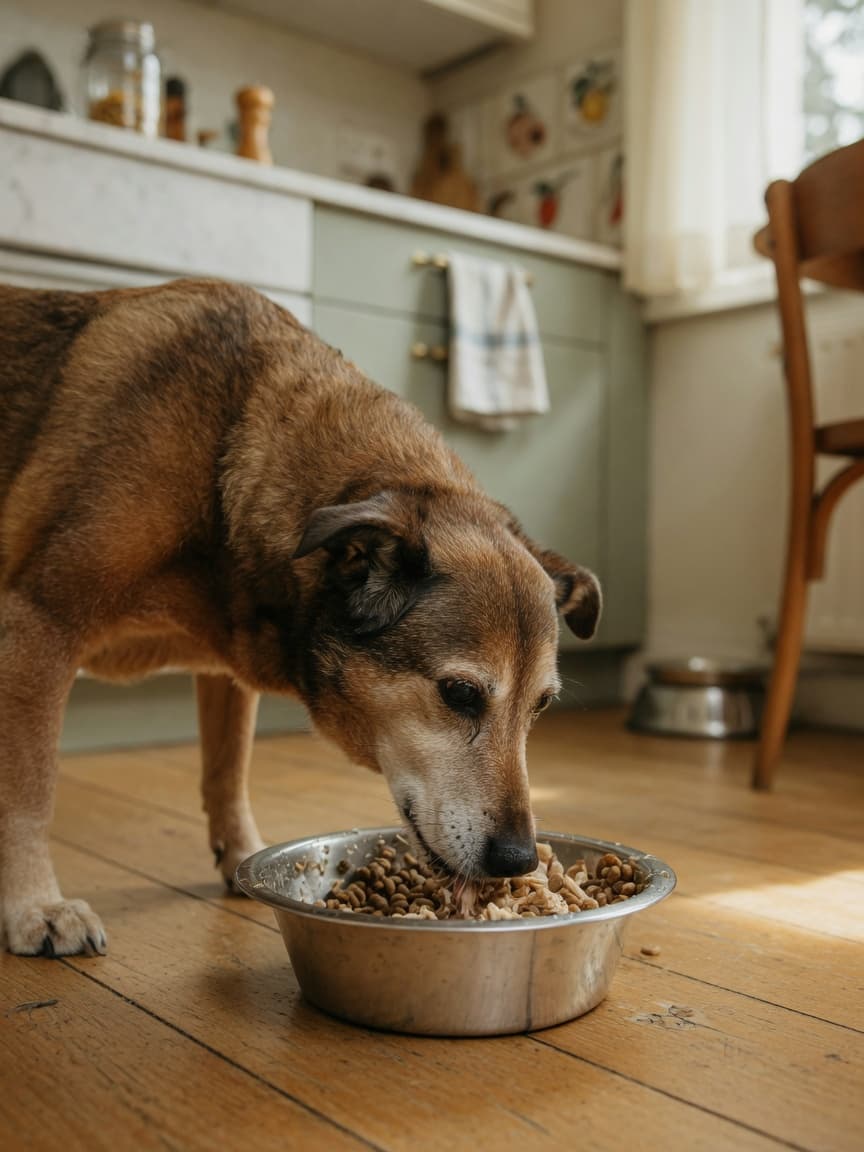 When Your Older Dog Won't Eat - Whole Dog Journal